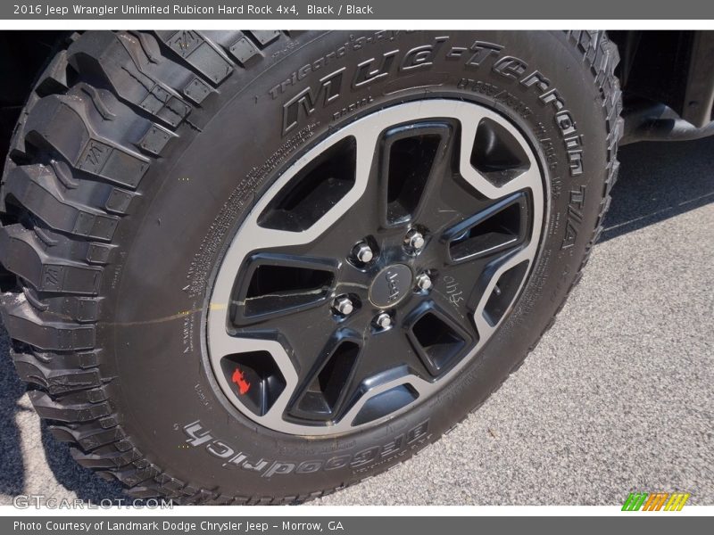 Black / Black 2016 Jeep Wrangler Unlimited Rubicon Hard Rock 4x4
