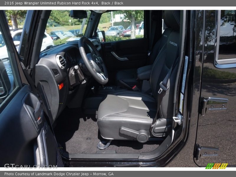 Black / Black 2016 Jeep Wrangler Unlimited Rubicon Hard Rock 4x4