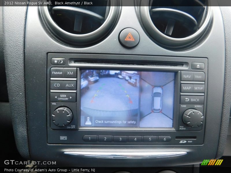Black Amethyst / Black 2012 Nissan Rogue SV AWD