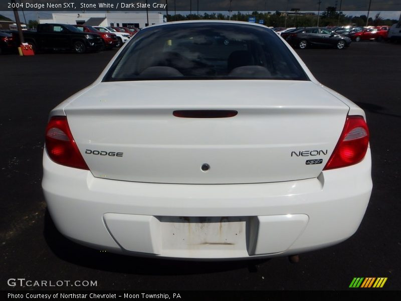 Stone White / Dark Slate Gray 2004 Dodge Neon SXT