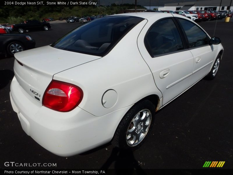 Stone White / Dark Slate Gray 2004 Dodge Neon SXT