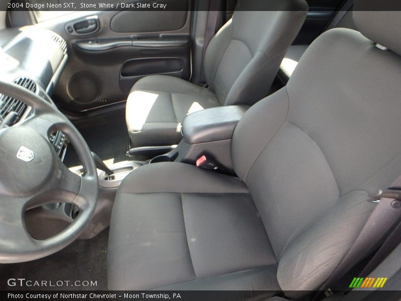 Stone White / Dark Slate Gray 2004 Dodge Neon SXT