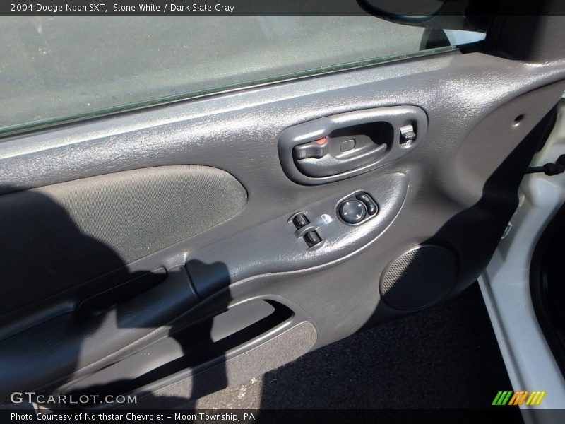 Stone White / Dark Slate Gray 2004 Dodge Neon SXT