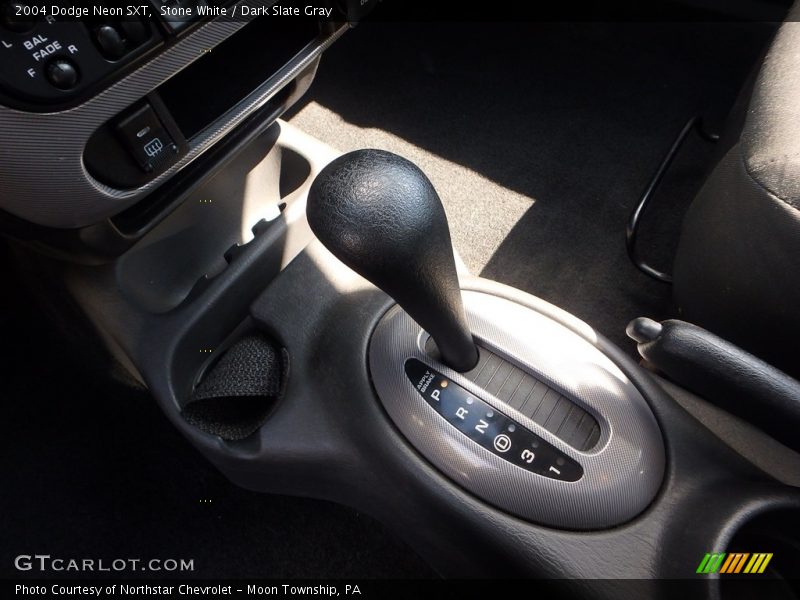 Stone White / Dark Slate Gray 2004 Dodge Neon SXT