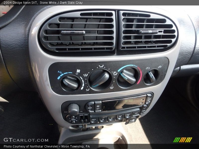 Stone White / Dark Slate Gray 2004 Dodge Neon SXT