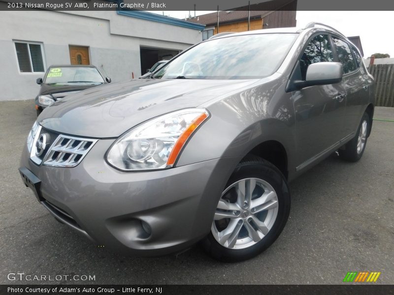Platinum Graphite / Black 2013 Nissan Rogue SV AWD