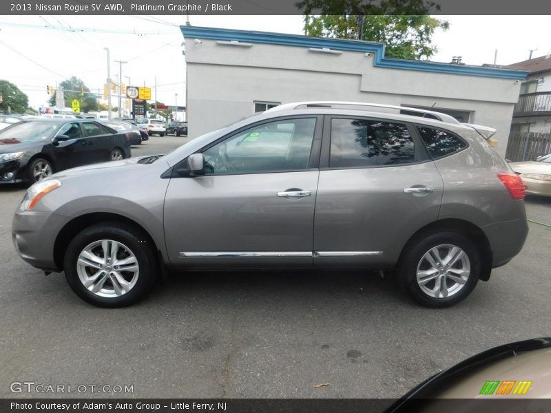 Platinum Graphite / Black 2013 Nissan Rogue SV AWD