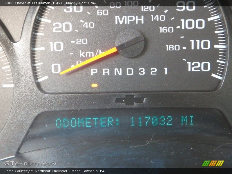 Black / Light Gray 2006 Chevrolet TrailBlazer LT 4x4