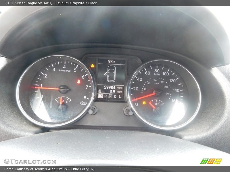 Platinum Graphite / Black 2013 Nissan Rogue SV AWD