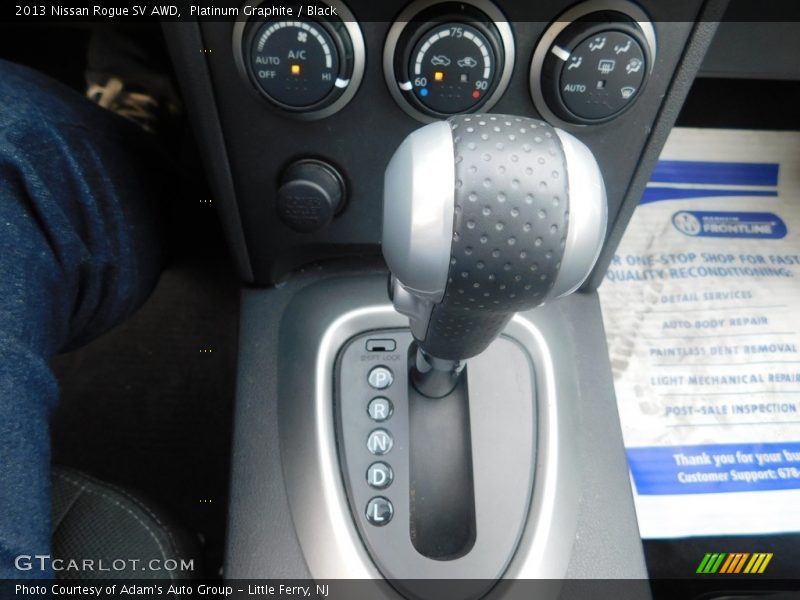 Platinum Graphite / Black 2013 Nissan Rogue SV AWD