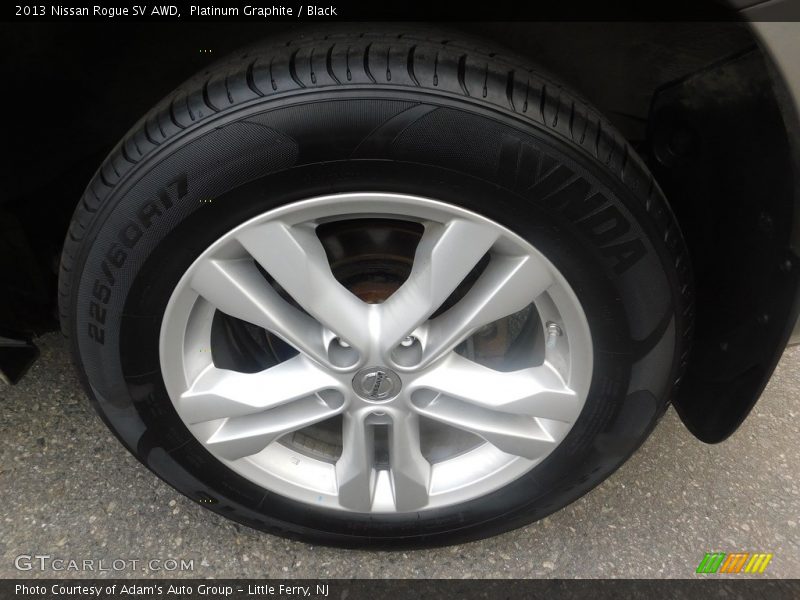 Platinum Graphite / Black 2013 Nissan Rogue SV AWD