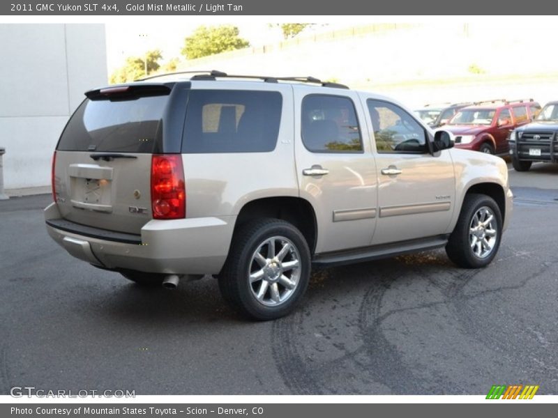 Gold Mist Metallic / Light Tan 2011 GMC Yukon SLT 4x4