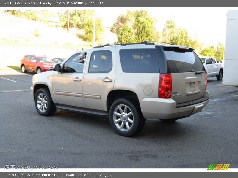 Gold Mist Metallic / Light Tan 2011 GMC Yukon SLT 4x4