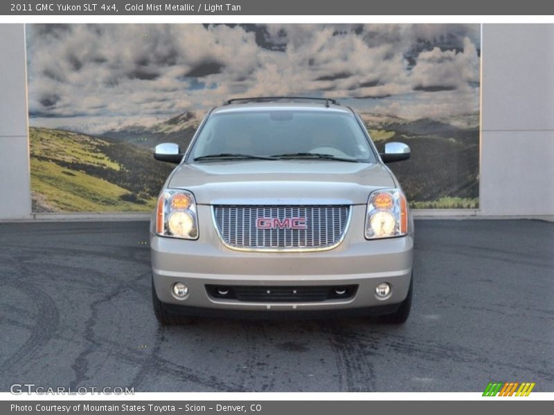 Gold Mist Metallic / Light Tan 2011 GMC Yukon SLT 4x4