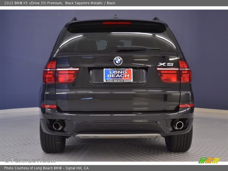 Black Sapphire Metallic / Black 2013 BMW X5 xDrive 35i Premium