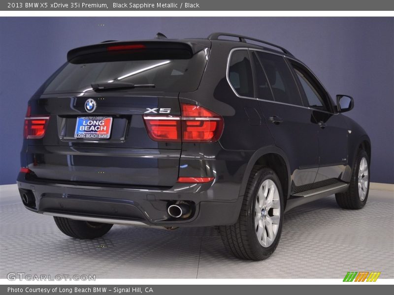 Black Sapphire Metallic / Black 2013 BMW X5 xDrive 35i Premium