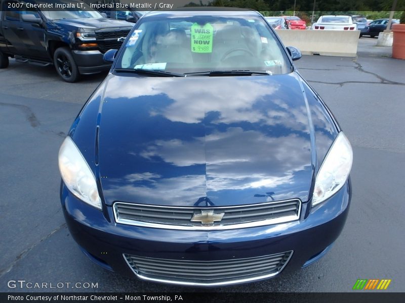 Imperial Blue Metallic / Gray 2007 Chevrolet Impala LT