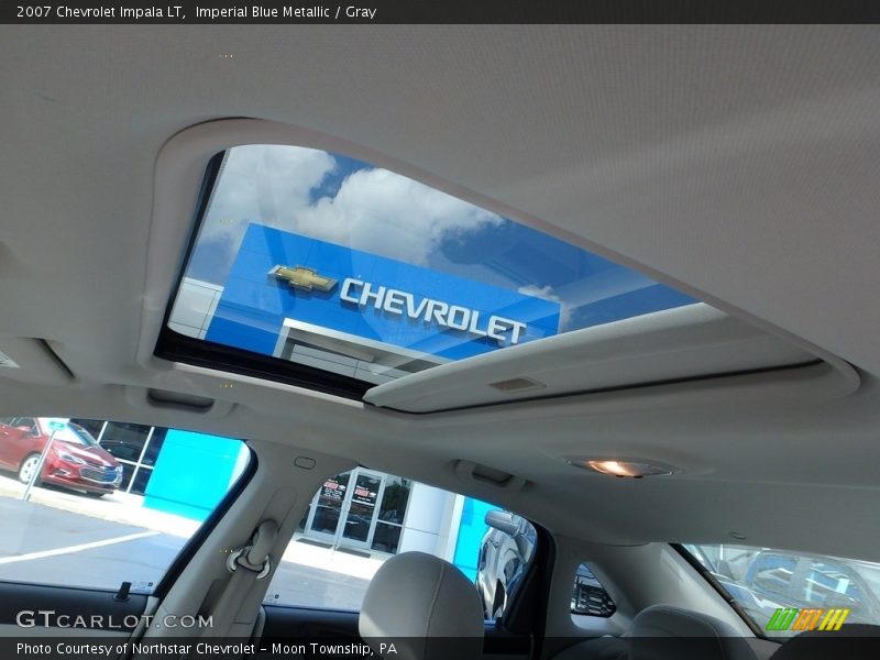 Imperial Blue Metallic / Gray 2007 Chevrolet Impala LT