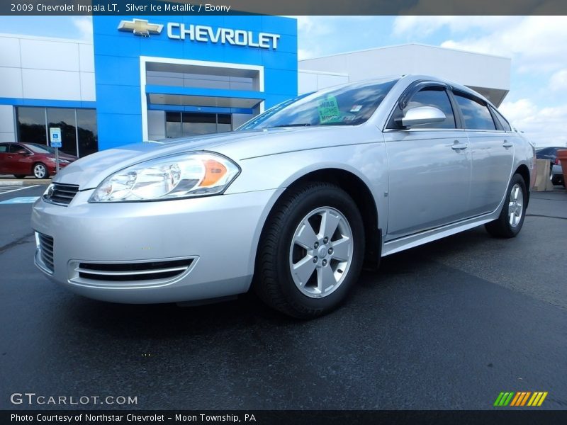 Silver Ice Metallic / Ebony 2009 Chevrolet Impala LT