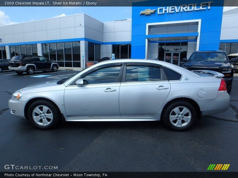 Silver Ice Metallic / Ebony 2009 Chevrolet Impala LT