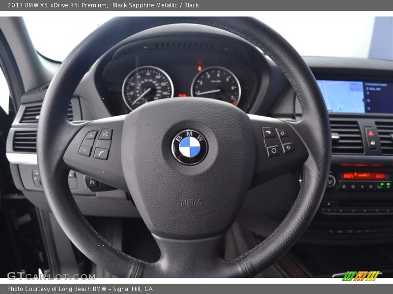 Black Sapphire Metallic / Black 2013 BMW X5 xDrive 35i Premium