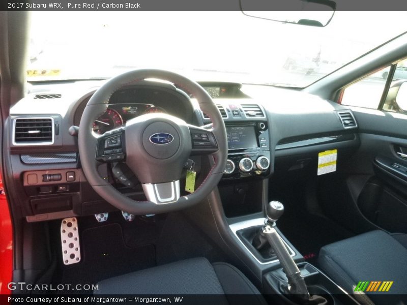 Pure Red / Carbon Black 2017 Subaru WRX