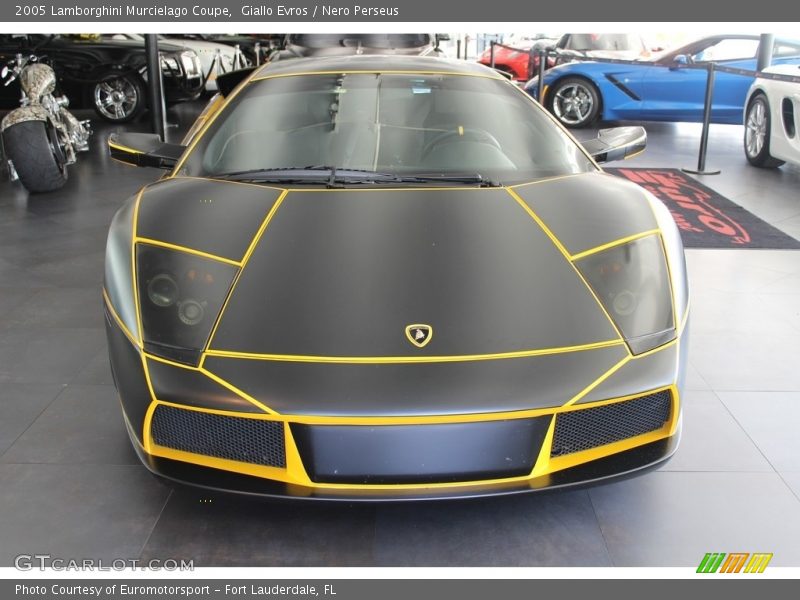 Giallo Evros / Nero Perseus 2005 Lamborghini Murcielago Coupe