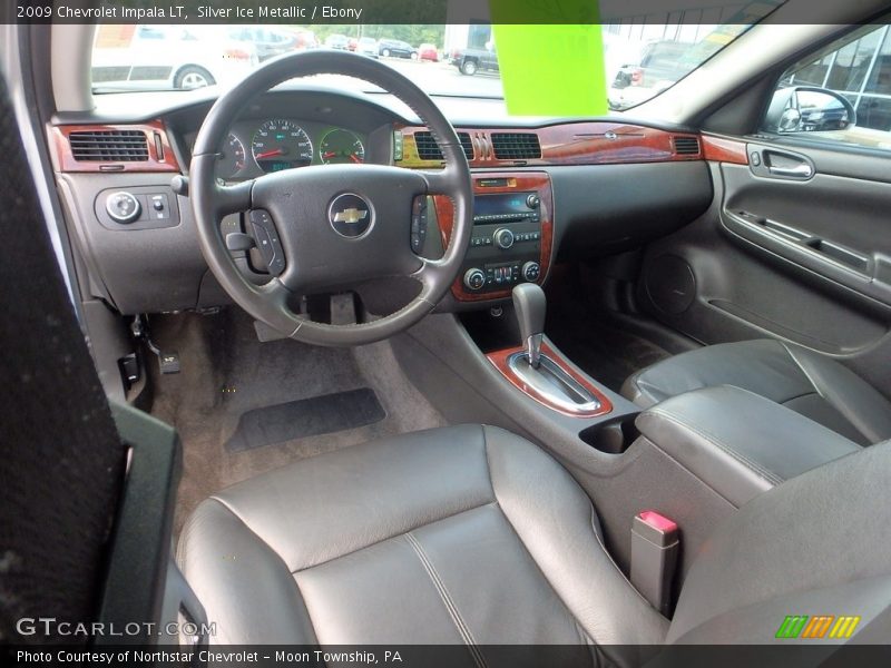 Silver Ice Metallic / Ebony 2009 Chevrolet Impala LT