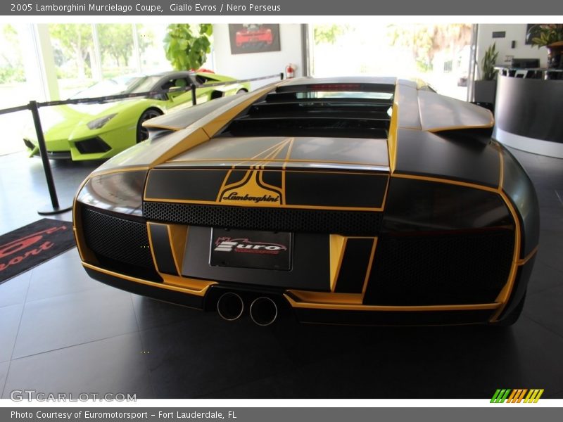 Giallo Evros / Nero Perseus 2005 Lamborghini Murcielago Coupe