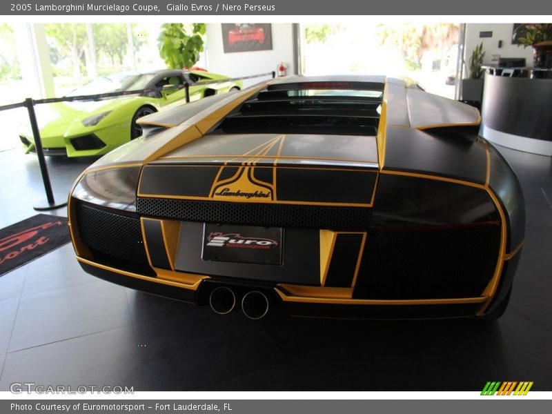 Giallo Evros / Nero Perseus 2005 Lamborghini Murcielago Coupe