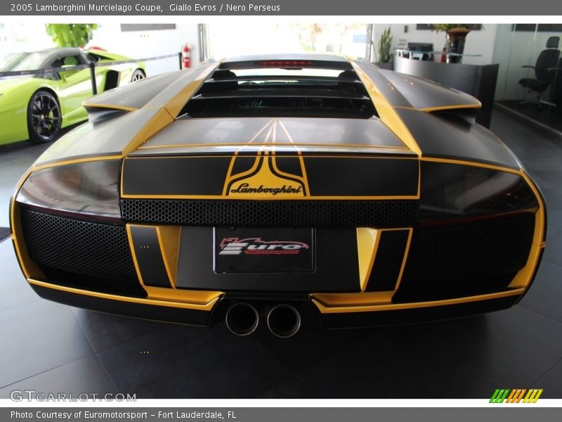 Giallo Evros / Nero Perseus 2005 Lamborghini Murcielago Coupe
