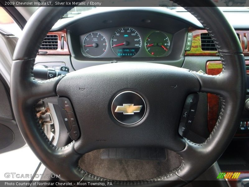 Silver Ice Metallic / Ebony 2009 Chevrolet Impala LT