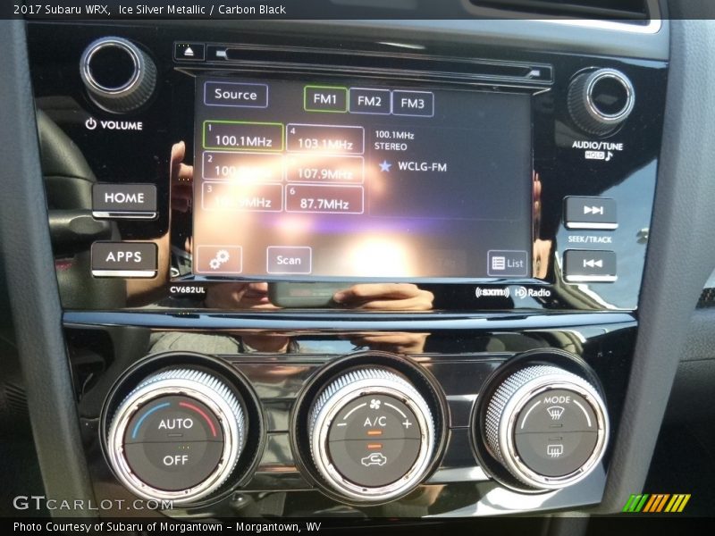 Controls of 2017 WRX 