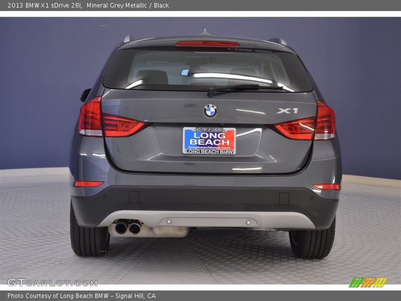Mineral Grey Metallic / Black 2013 BMW X1 sDrive 28i