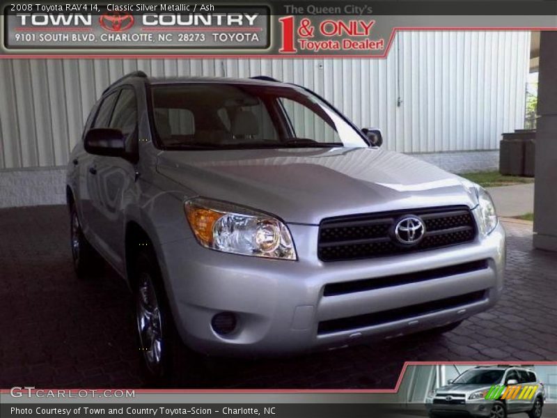 Classic Silver Metallic / Ash 2008 Toyota RAV4 I4