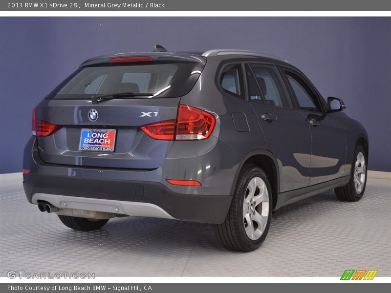Mineral Grey Metallic / Black 2013 BMW X1 sDrive 28i