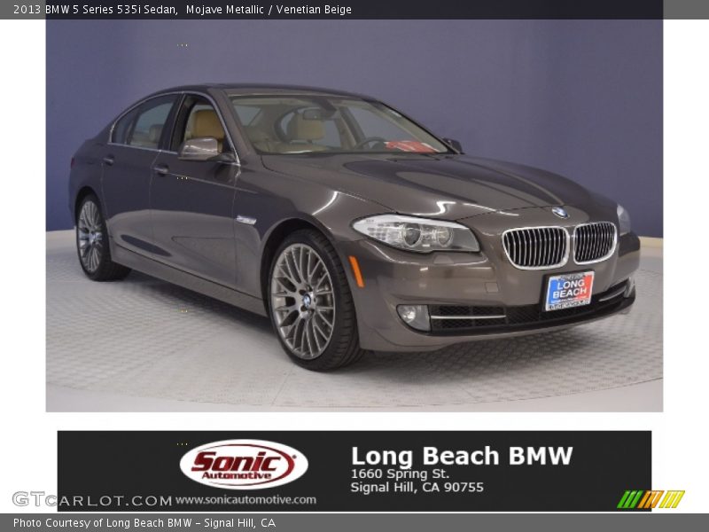 Mojave Metallic / Venetian Beige 2013 BMW 5 Series 535i Sedan