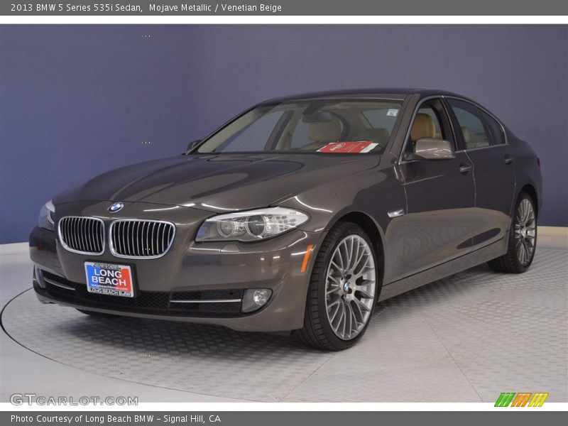 Mojave Metallic / Venetian Beige 2013 BMW 5 Series 535i Sedan