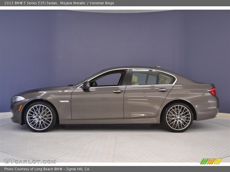 Mojave Metallic / Venetian Beige 2013 BMW 5 Series 535i Sedan