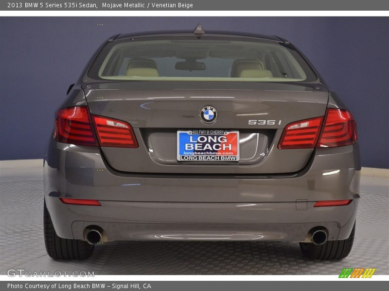 Mojave Metallic / Venetian Beige 2013 BMW 5 Series 535i Sedan