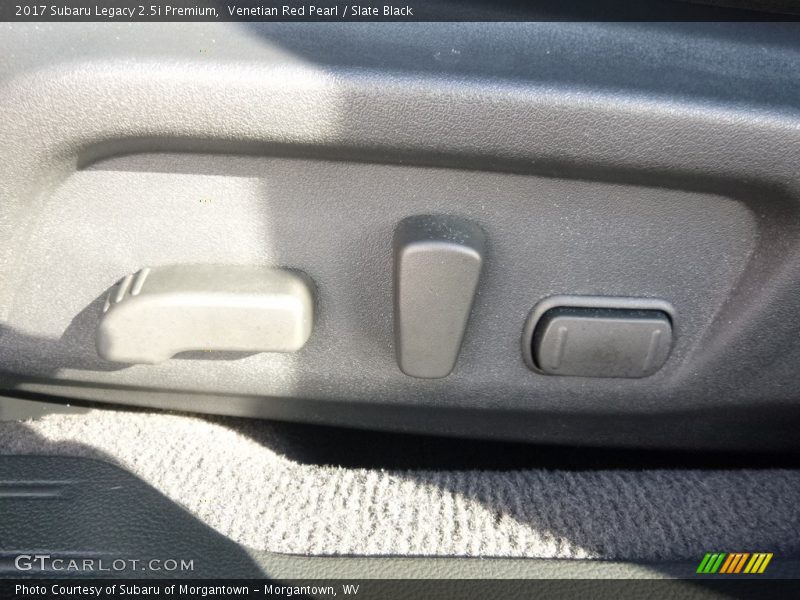Venetian Red Pearl / Slate Black 2017 Subaru Legacy 2.5i Premium