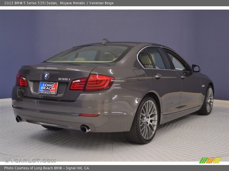 Mojave Metallic / Venetian Beige 2013 BMW 5 Series 535i Sedan