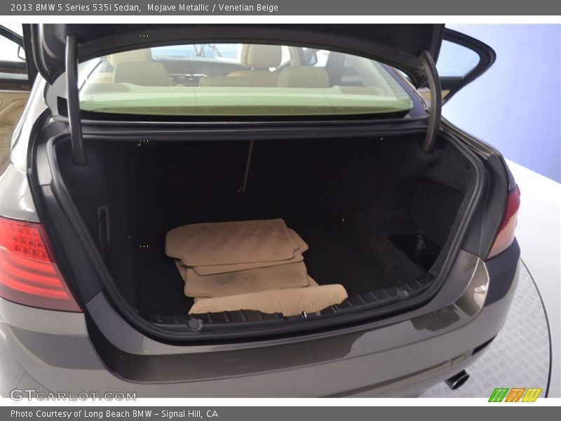 Mojave Metallic / Venetian Beige 2013 BMW 5 Series 535i Sedan