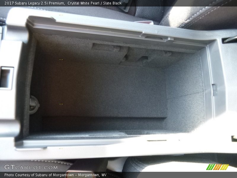 Crystal White Pearl / Slate Black 2017 Subaru Legacy 2.5i Premium