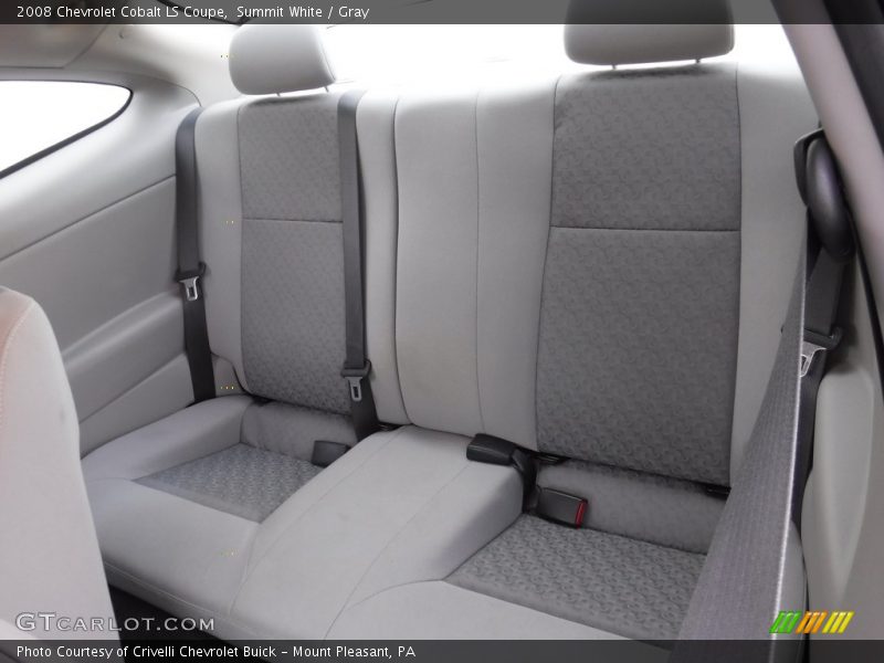 Summit White / Gray 2008 Chevrolet Cobalt LS Coupe