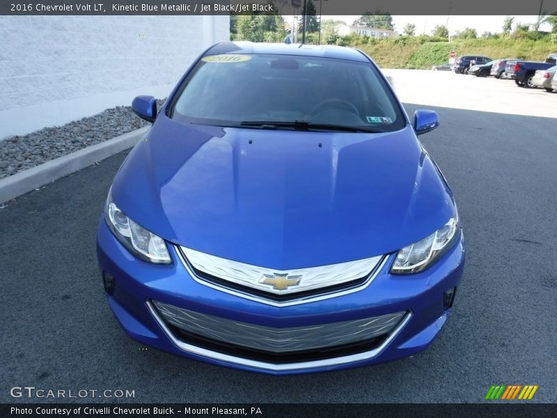 Kinetic Blue Metallic / Jet Black/Jet Black 2016 Chevrolet Volt LT