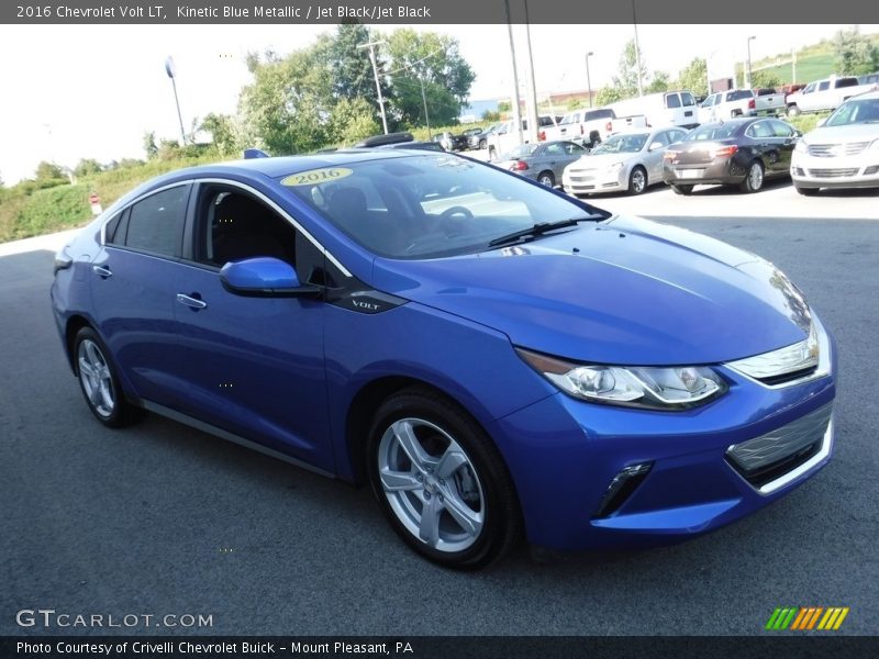 Kinetic Blue Metallic / Jet Black/Jet Black 2016 Chevrolet Volt LT