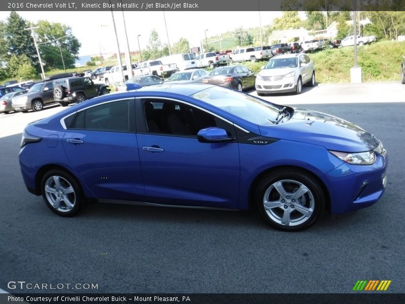 Kinetic Blue Metallic / Jet Black/Jet Black 2016 Chevrolet Volt LT