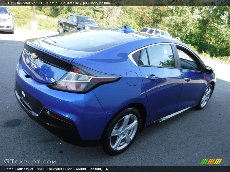 Kinetic Blue Metallic / Jet Black/Jet Black 2016 Chevrolet Volt LT
