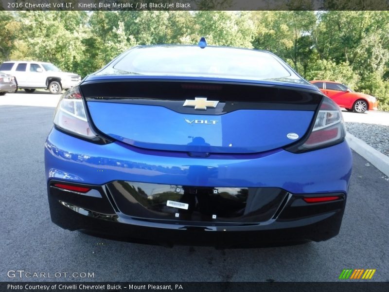 Kinetic Blue Metallic / Jet Black/Jet Black 2016 Chevrolet Volt LT